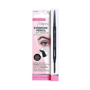 EE Eyebrowpencil Slim&Triangular Dark Brown - Crystal Cosmetics e-Store