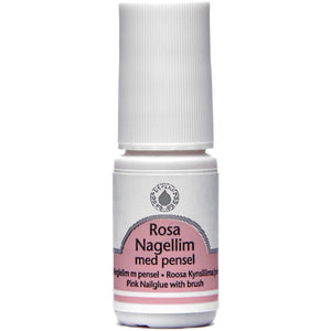 Adhesive for artificial nails, rose colour - Depend