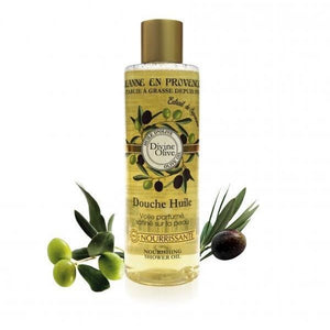 Divine Olive Nourishing Shower Oil With Organic Olive Oil, 250ml - Jeanne en Provence