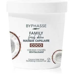 Family Fresh Délice Hair Mask. Coco. For colored hair, 250ml - Byphasse