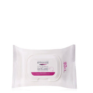 Make-Up Remover Wipes Micellar Solution, Sensitive Skin - Byphasse