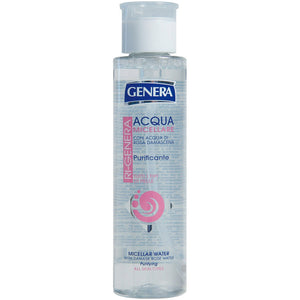 Micellar Water with Damask Rose Water, Purifying for All Skin Types 250ml - Genera
