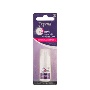 Nail Adhesive - Super Fast & Super Strong, Natural Colour - Depend