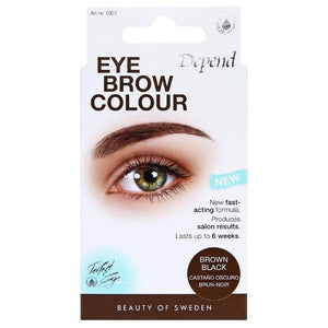 PE Eyebrow Colour Brown Black - Depend