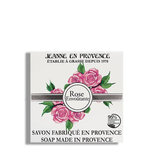 Rose Envoûtante Solid Soap, 100 g - Jeanne en Provence
