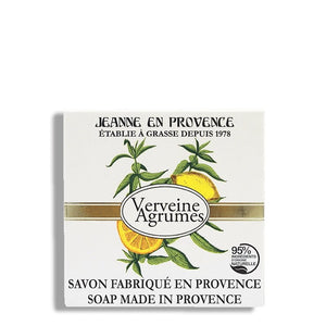 Verveine Agrumes Solid Soap, 100 g - Jeanne en Provence