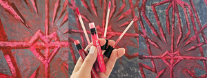 Painting the future: Eco-friendly art, using lipsticks