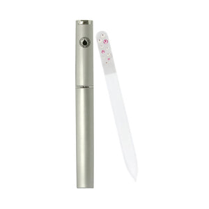 Glass Nail File SalonPro With Case