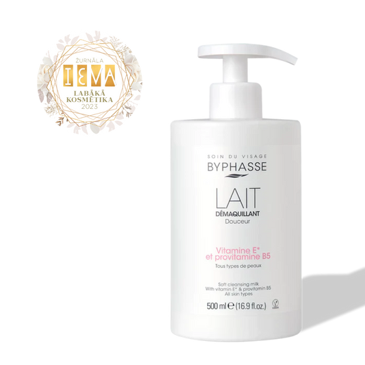 Byphasse Soft Cleansing Milk Face & Eyes, All Skin types 500ml