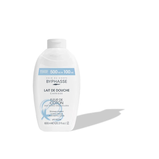 Caresse dušas krēms - Kokvilnas zieds, 600 ml