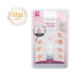 Depend French Look 100-pack Nail Tips - Medium, Square