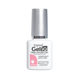 Gel iQ Gel Polish Nr.124 - Construct With Pink 5 ml
