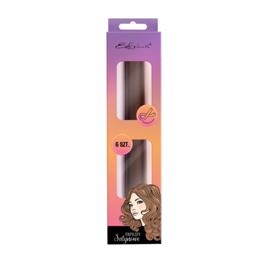 Hair Curlers Satin, 6pcs
