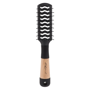 Hair Styling Brush, Black&Wood