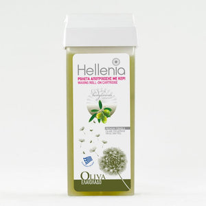 Hellenia Vaksācijas Roll-on kārtridžs - olivu, 100 ml