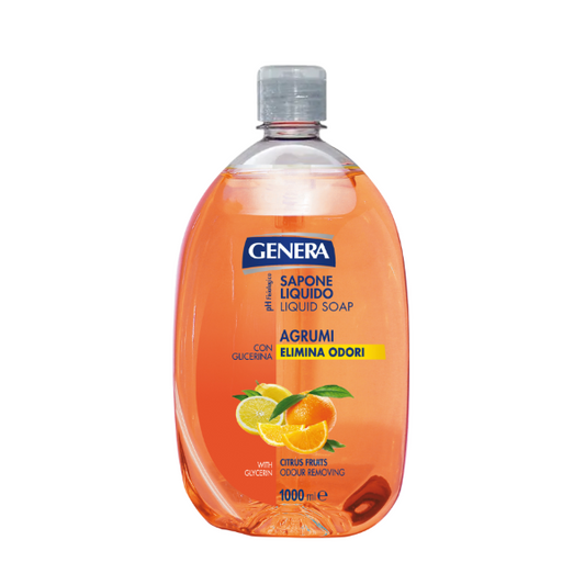 Liquid Soap with Citrus Fruits Refill, 1000 ml