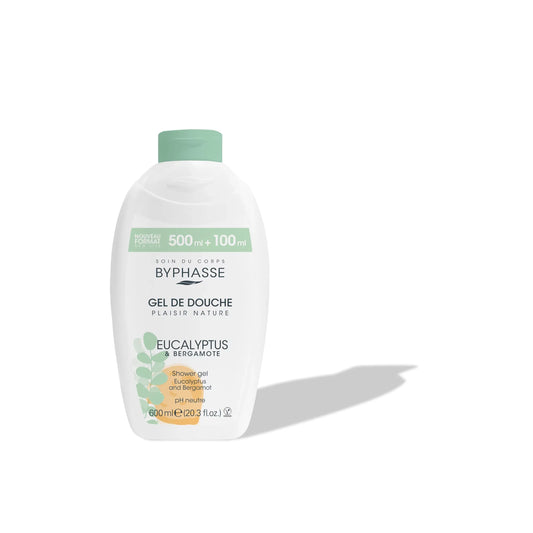 Plaisir dušas želeja - Eikalipts & Bergamote, 600 ml
