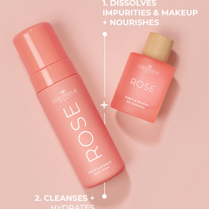 ROSE Clean & Hydrate Face Foam-1