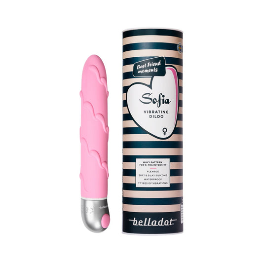 Belladot Sofia Vibrating Dildo Pink