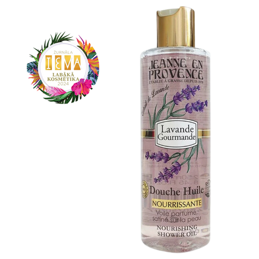 Jeanne en Provence Lavender Shower Oil, 250ml