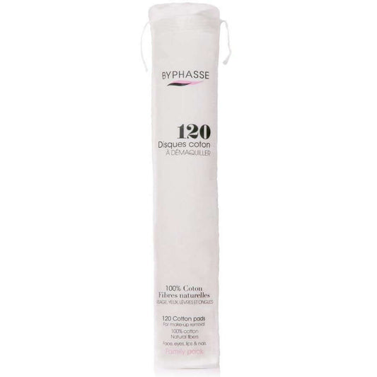 120 cotton pads for make-up removal - Byphasse