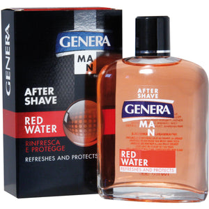 Red Water Alcoholic After Shave 100 ml - Crystal Cosmetics e-Store