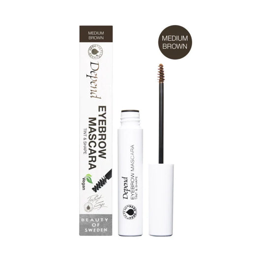 PE Eyebrow Mascara Tint & Shape - Medium Brown