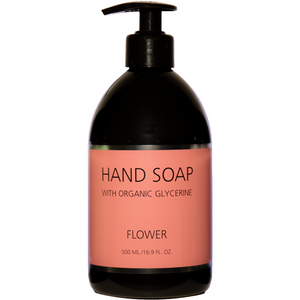Dansk Kosmetik Salg - Hand Soap with Organic Glycerine - Flower 500ml