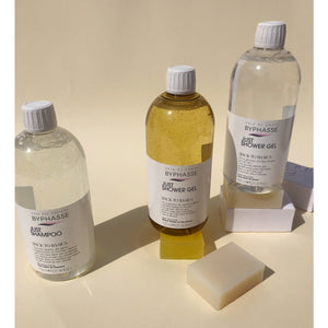 Back to Basics Shower Gel, All skin types 750ml - Byphasse