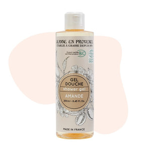 BIO Almond Shower Gel, 250ml - Jeanne en Provence