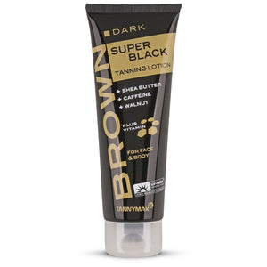 Brown Dark Superblack Tanning Lotion 125ml - TannyMaxx