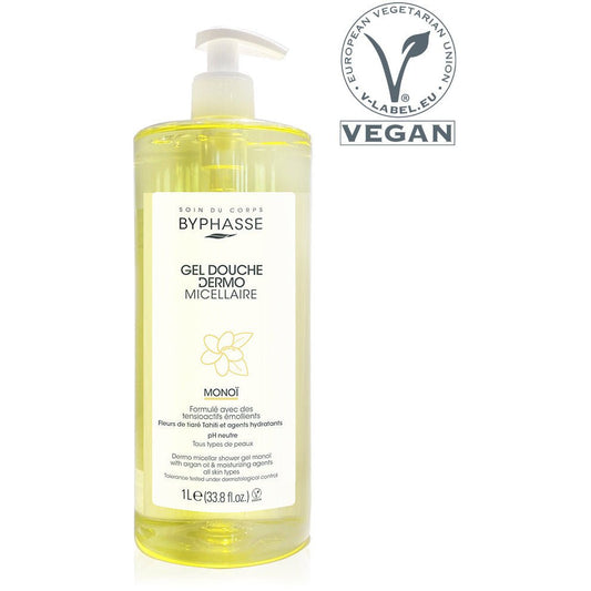 Dermo Micellar Shower Gel - Monoi, 1 litre - Byphasse