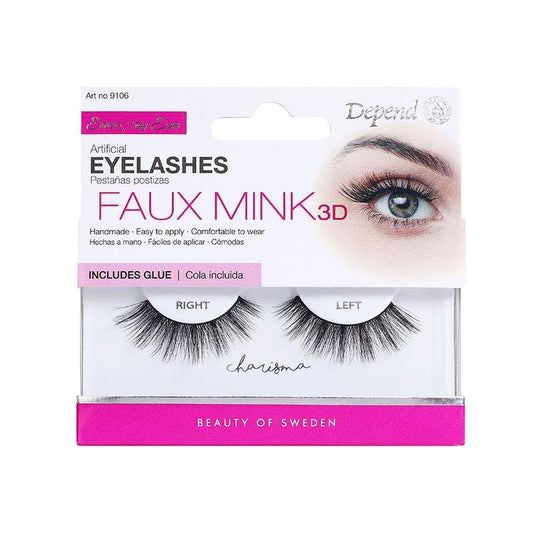 EE Eyelashes Charisma Faux Mink 3D - Depend