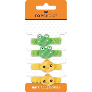 Frotte Ponytailers Animals Nr.1 - 4 pcs - Top Choice