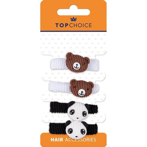 Frotte Ponytailers Animals Nr.2 - 4 pcs - Top Choice