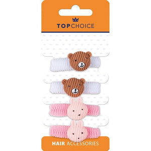 Frotte Ponytailers Animals Nr.3 - 4 pcs - Top Choice