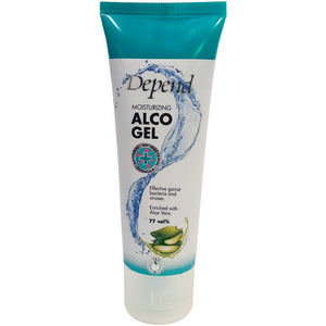Hand Disinfectant 77% Aloe Vera Tube 75ml - Depend