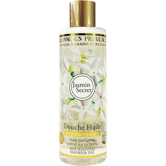 Jasmin Secret Shower Oil, 250ml - Jeanne en Provence