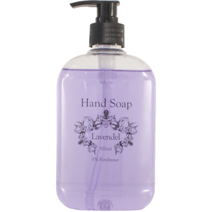 Liquid Soap Lavender Paraben Free, 500 ml - Dansk Kosmetik Salg