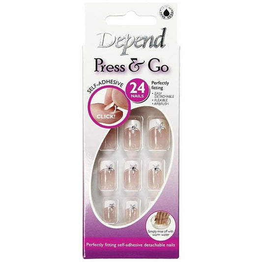 Nail Kit Press & Go, Pink Princess - Depend