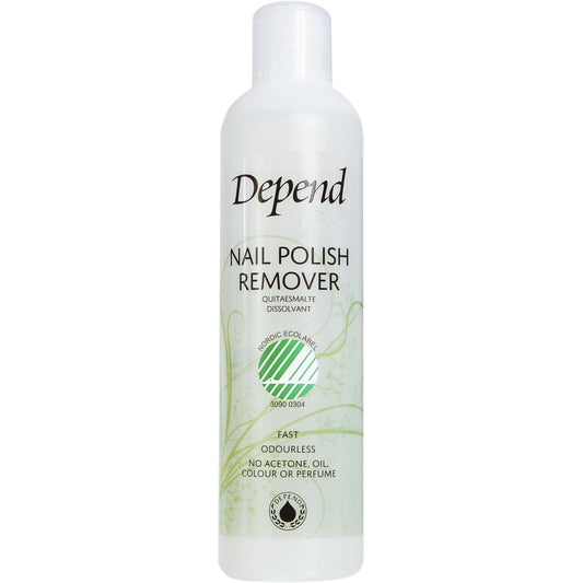 Nail Polish Remover, Nordic Ecolabel 100ml - Depend