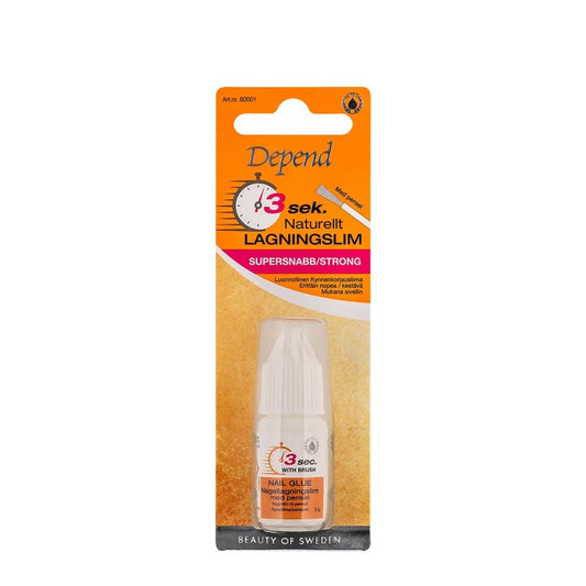 Nail Repair Adhesive - Super Fast & Super Strong, Natural Colour - Depend