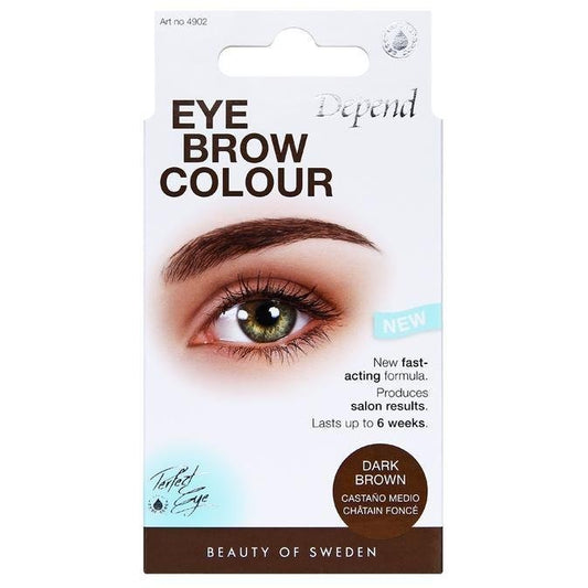 PE Eyebrow Colour Dark Brown - Depend