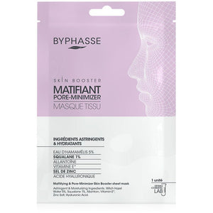 Skin Booster Sheet Mask - Mattifying & Pore-minimizer - Byphasse