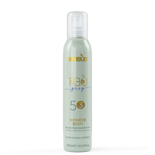 TABU Prep Wonder Body 53 Strong Volumizing Mousse 300ml - Sens.us